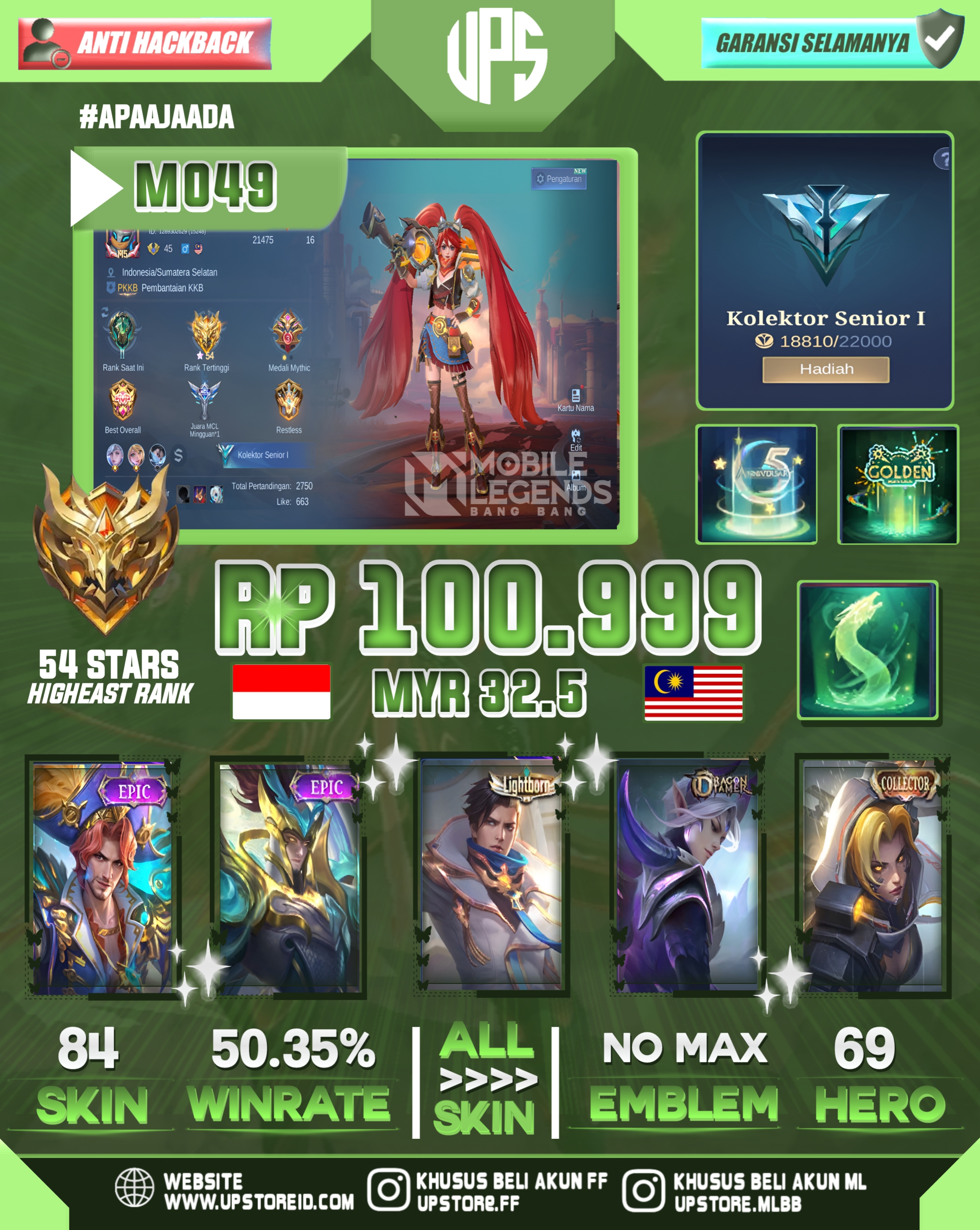 AKUN MOBILE LEGENDS